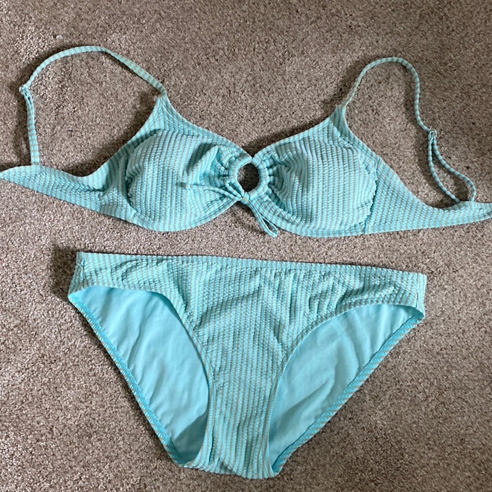 Seersucker bikini